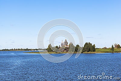 Kizhi Island in Russia Editorial Stock Photo